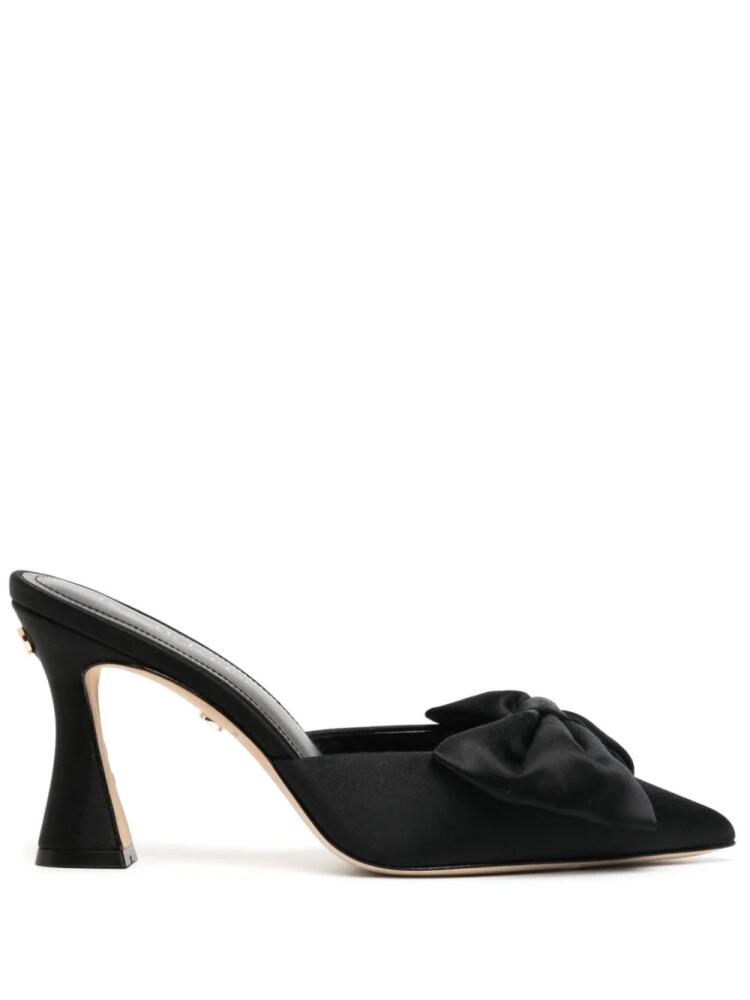 Dee Ocleppo Maldives 80mm bow-detail mules - Black Cover