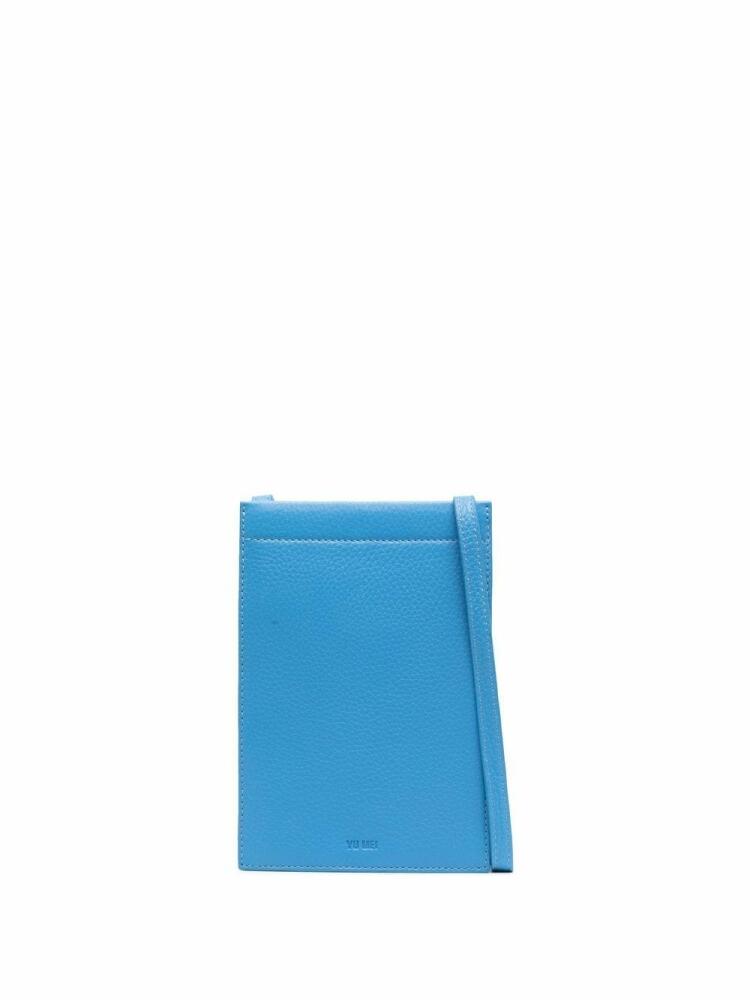 Yu Mei Georgie leather crossbody bag - Blue Cover