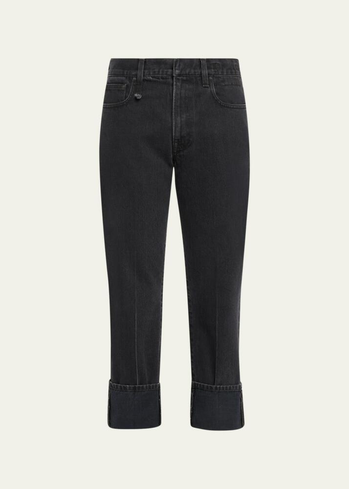 R13 Romeo Straight Cuffed Jeans Cover