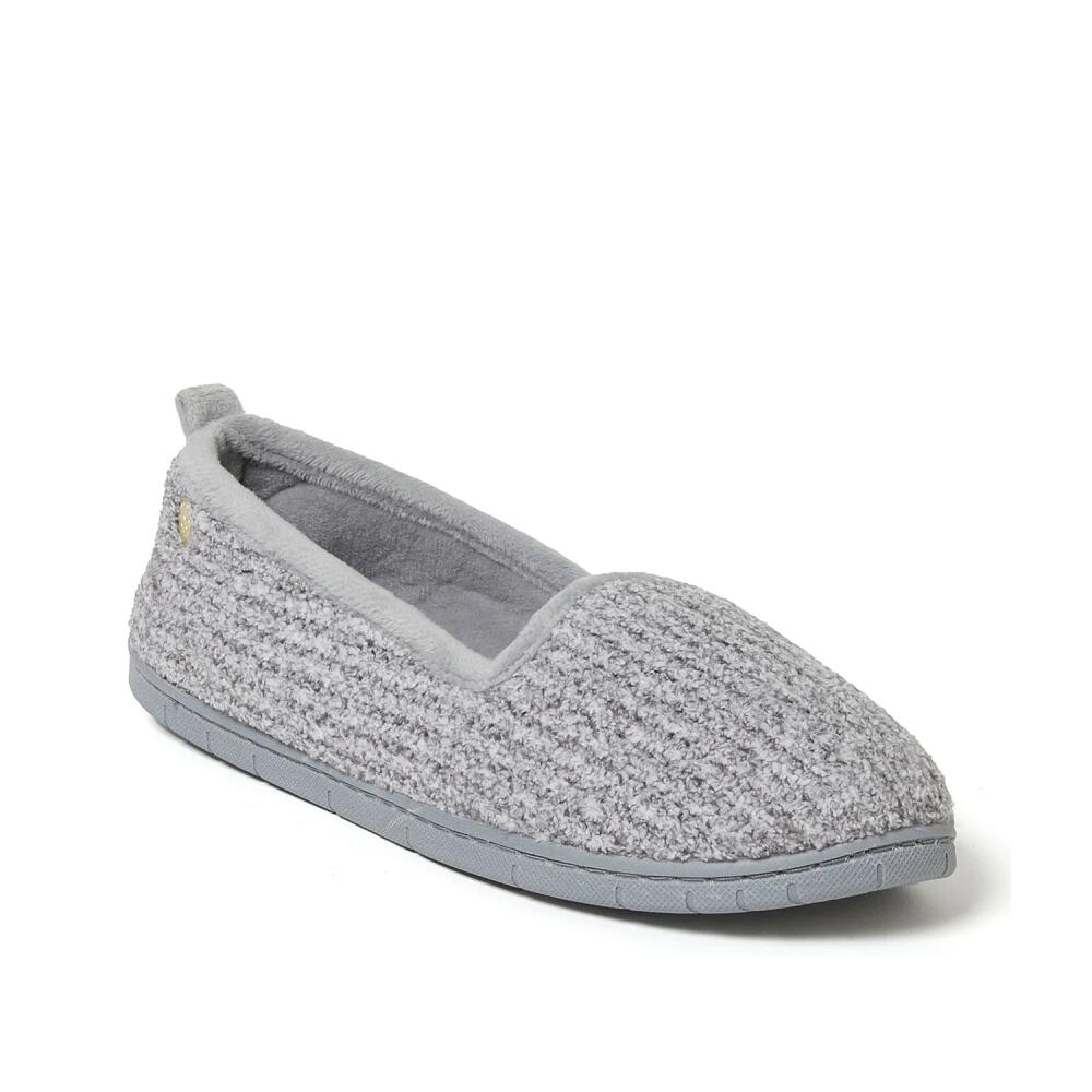 Dearfoams Wide Width Rachel Slipper | Women's | Sleet Grey Cover