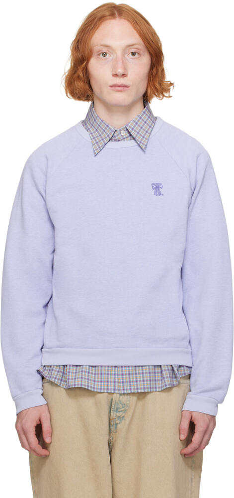 Acne Studios Blue Sport Sweatshirt Cover