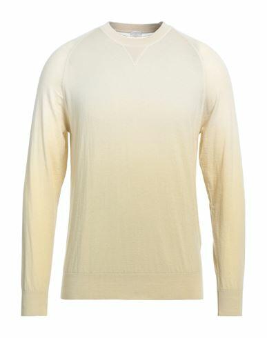 Eleventy Man Sweater Light yellow Cashmere Cover