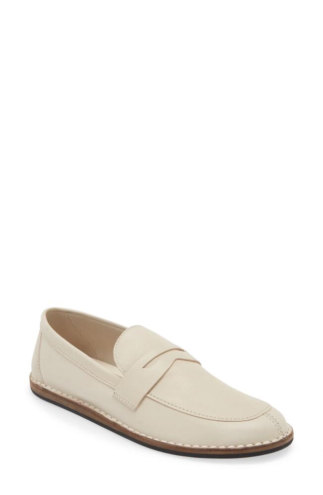 The Row Cary Penny Loafer in Tofu Cover