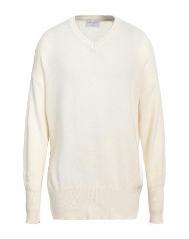 Daniele Fiesoli Man Sweater Ivory Cashmere Cover