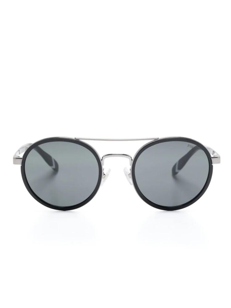 Polo Ralph Lauren round-frame sunglasses - Black Cover