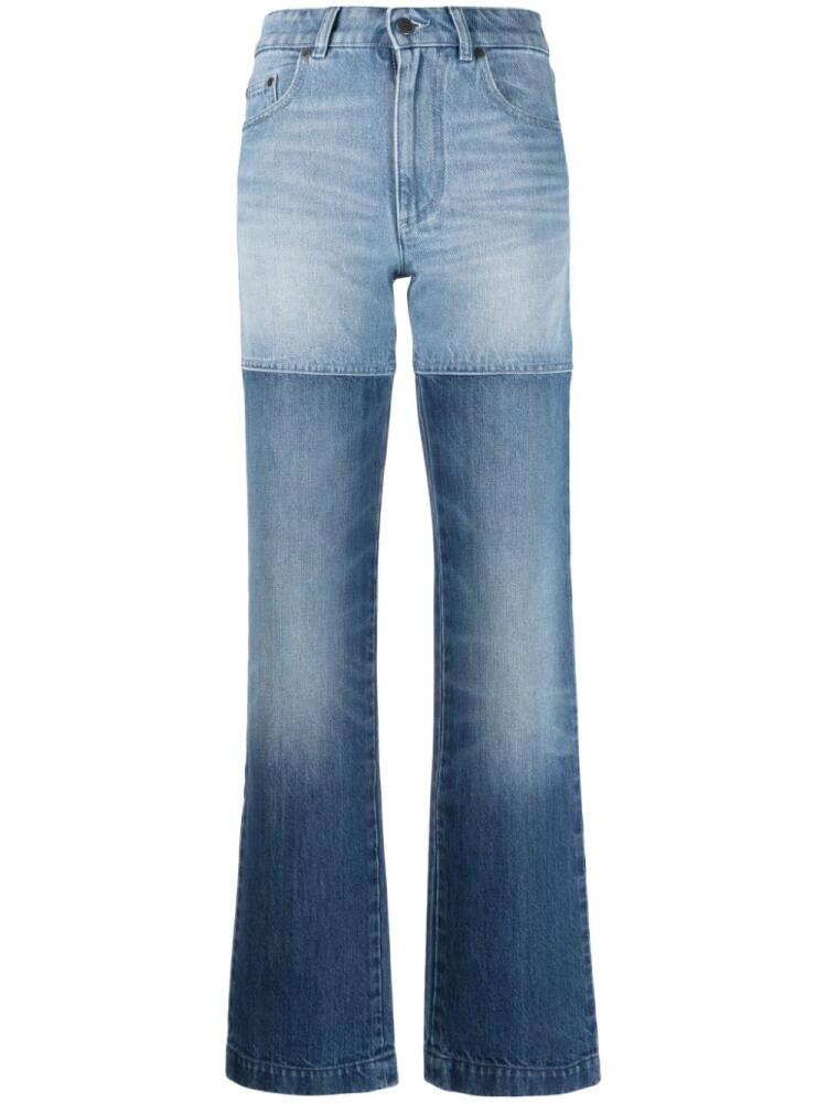 Peter Do Combo straight-leg jeans - Blue Cover