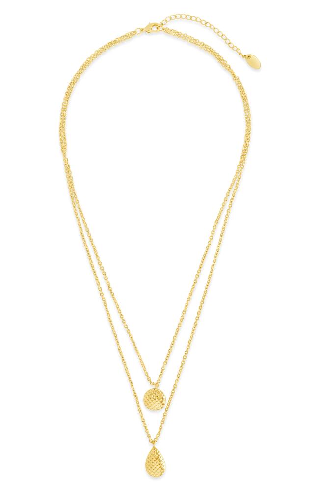 Sterling Forever Aldari Layered Necklace in Gold Cover