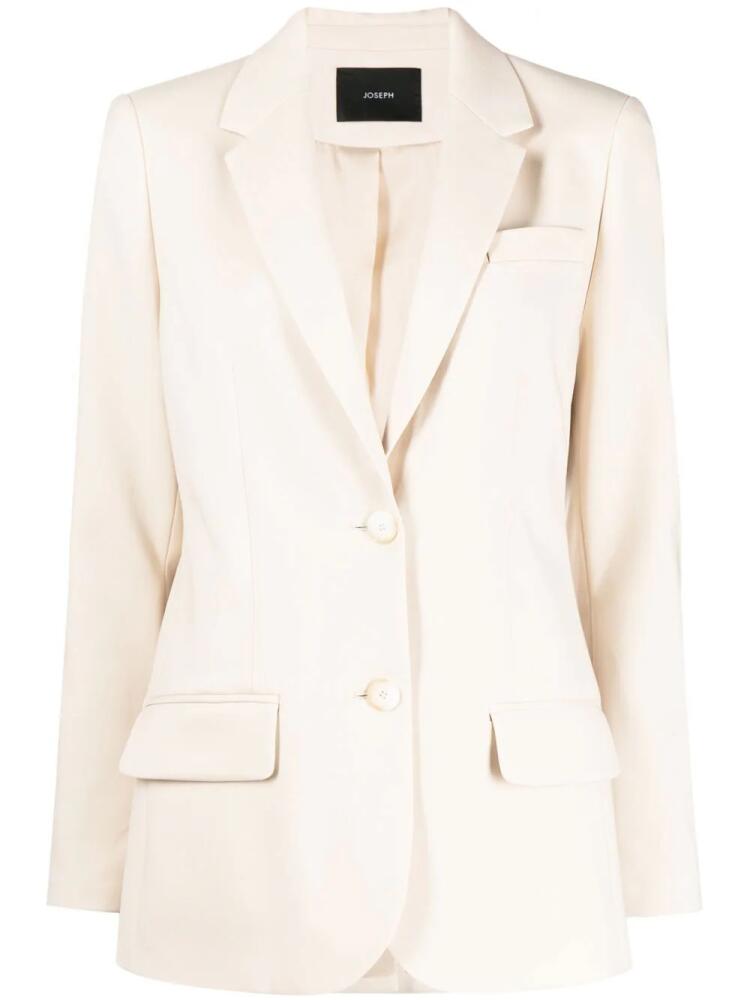 JOSEPH single-breasted tailored blazer - Neutrals Cover