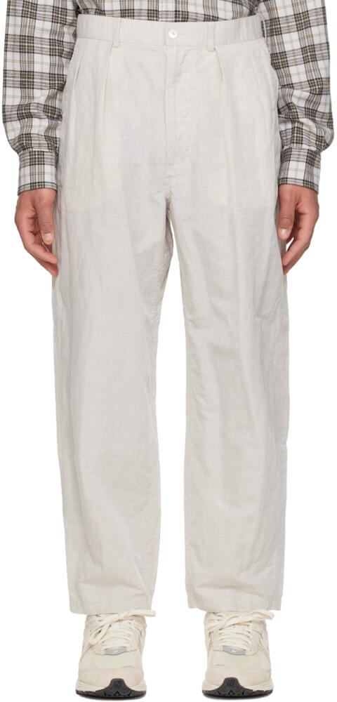 nanamica Off-White Ivy Trousers Cover