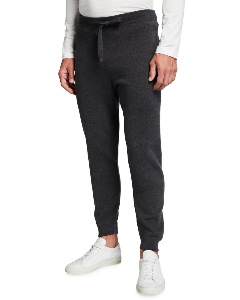 Corneliani Men's Solid Track Suit Pants Cover