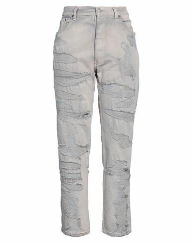 Not So Normal Woman Jeans Grey Cotton Cover