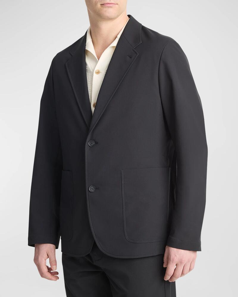 Vince Men's Tech Dobby Blazer Cover