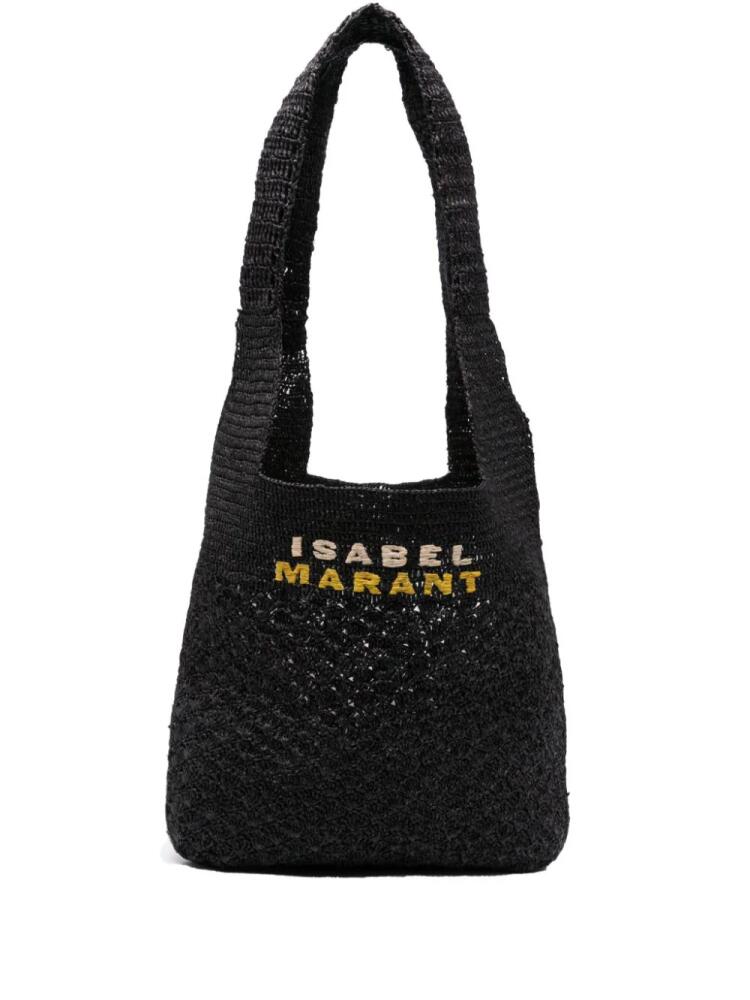 ISABEL MARANT medium Praia shoulder bag - Black Cover