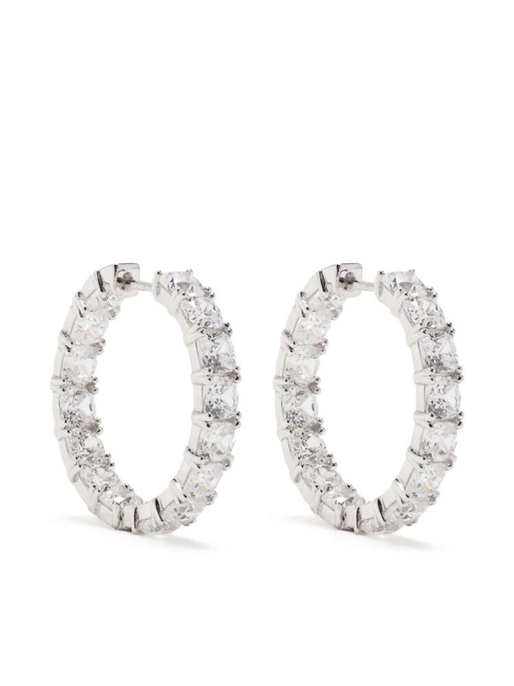 APM Monaco Square hoop earrings - Silver Cover