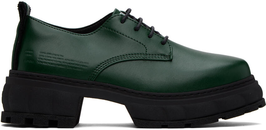 Virón SSENSE Exclusive Green Alter Derbys Cover