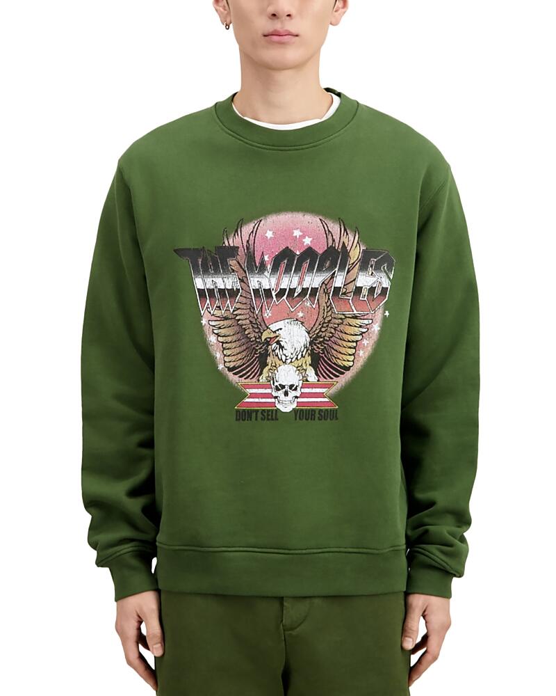 The Kooples Crewneck Graphic Sweatshirt Cover