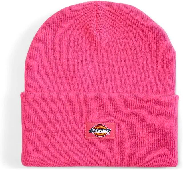 Dickies Acrylic Cuffed Beanie Hat (Neon Pink) Caps Cover