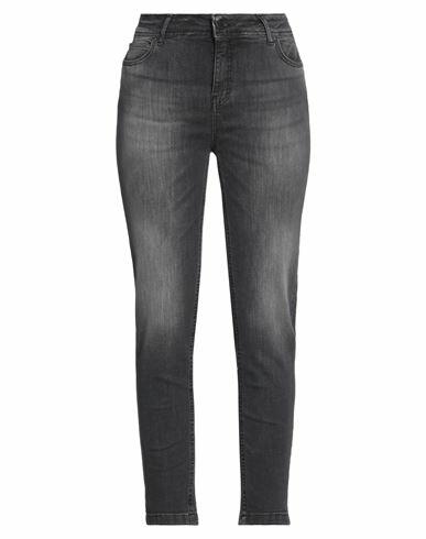 Fly Girl Woman Jeans Steel grey Cotton, Elastane Cover