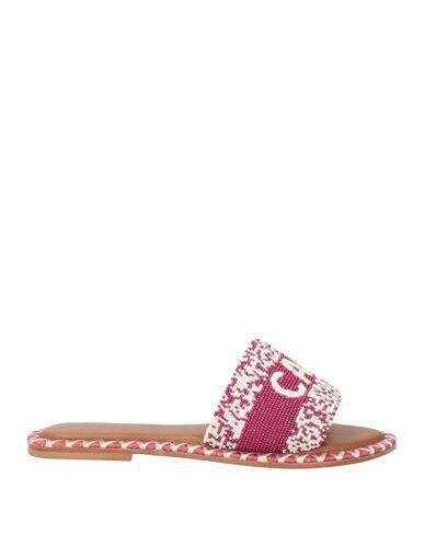 De Siena Woman Sandals Mauve Textile fibers Cover