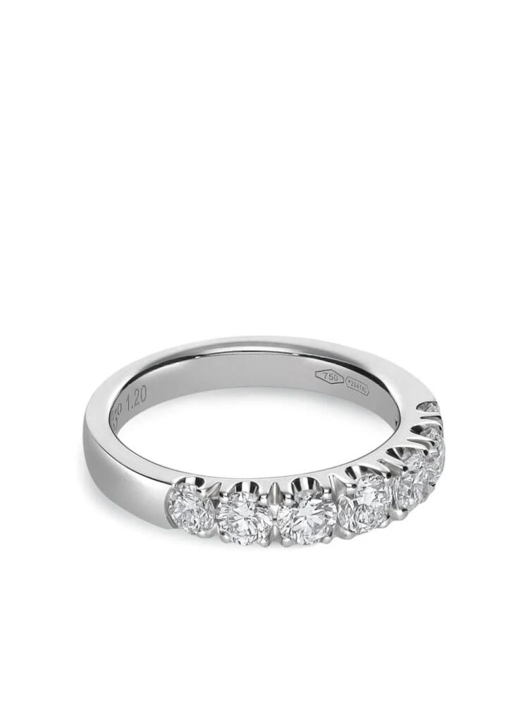 LEO PIZZO 18kt white gold Anniversary diamond ring - Silver Cover