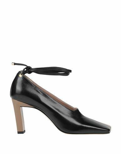 Wandler Woman Pumps Black Lambskin Cover