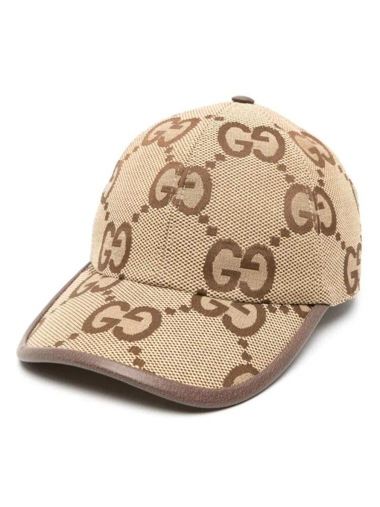 Gucci Jumbo GG-canvas baseball cap - Neutrals Cover