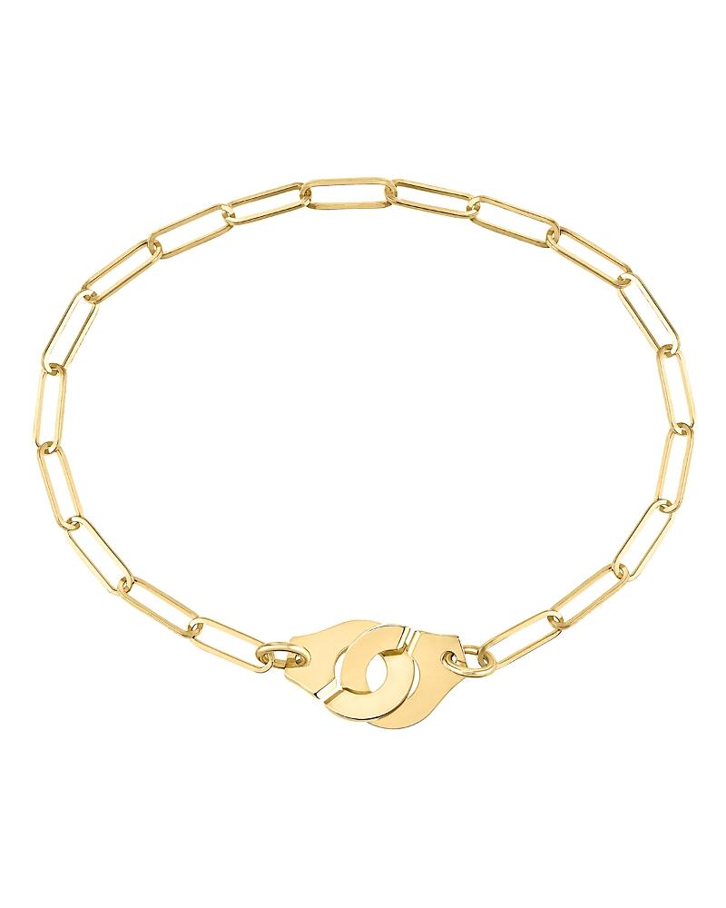 dinh van 18K Yellow Gold Menottes Chain Bracelet Cover