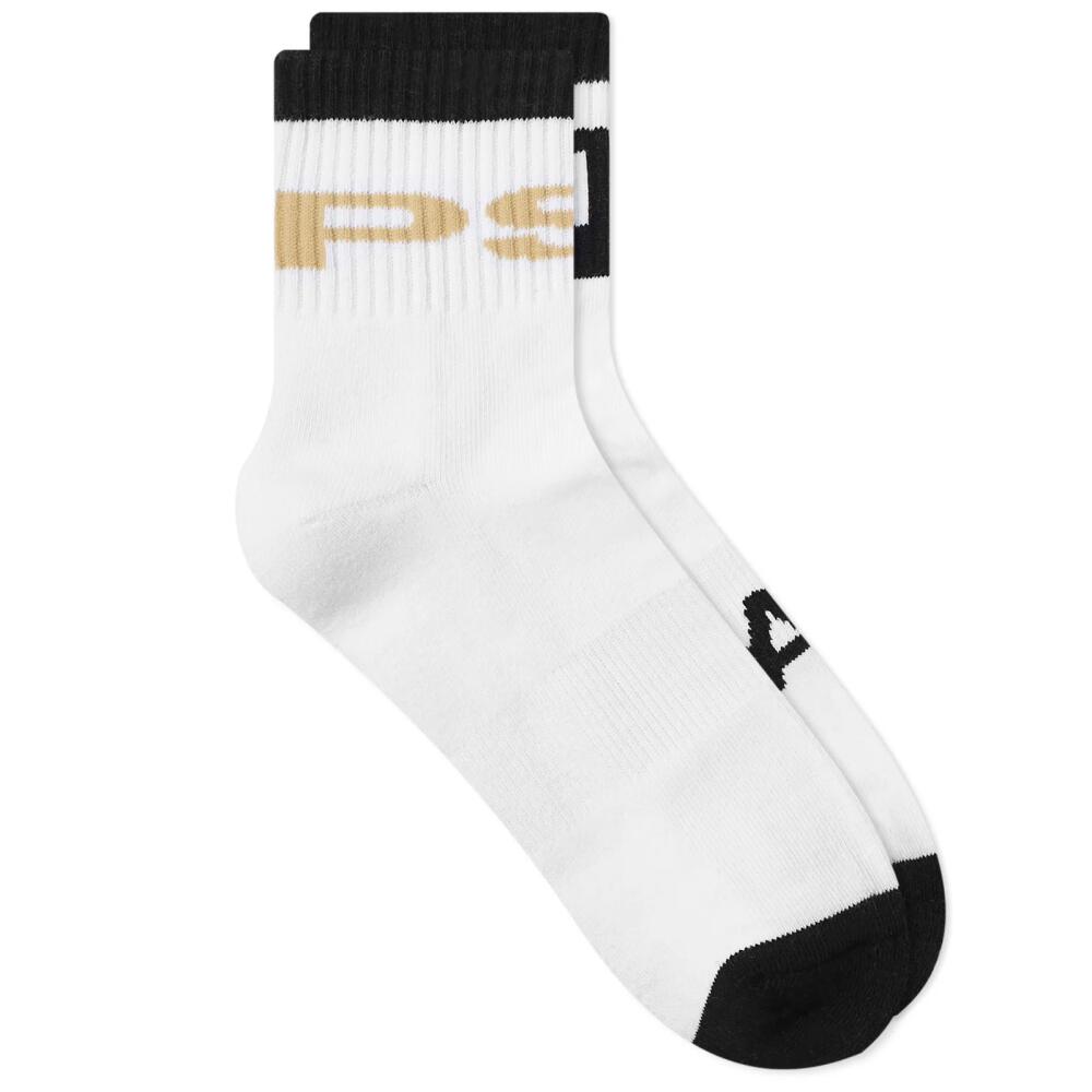 P.A.M. Men's Psy Life Socks in White Cover