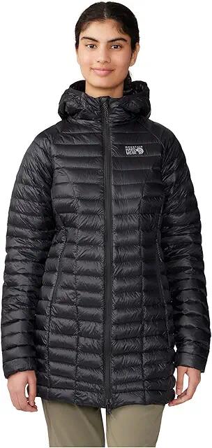 Mountain Hardwear Ghost Whisperer Parka (Black) Women's Clothing Cover