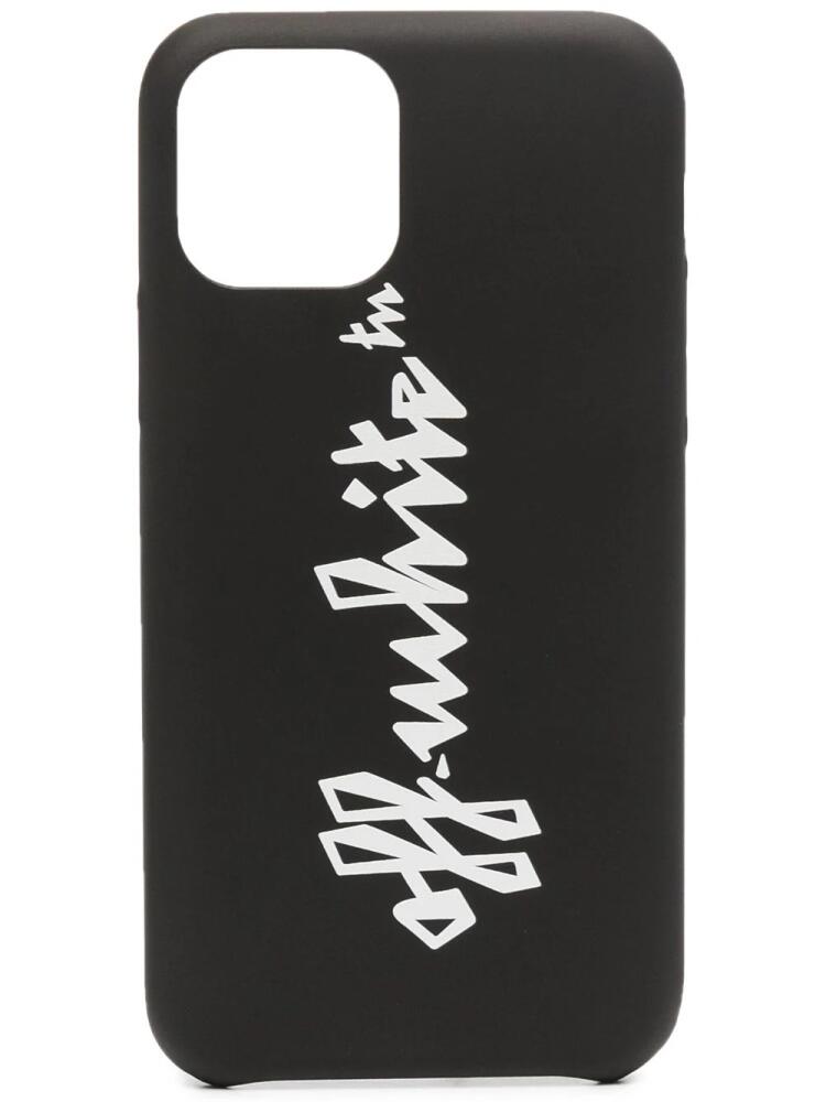 Off-White logo-print iPhone 11 Pro case - Black Cover