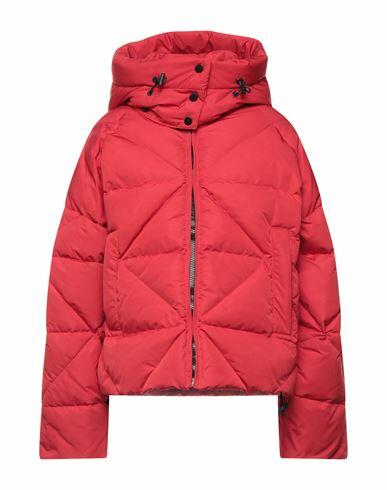 Historic Woman Puffer Red Polyester Cover