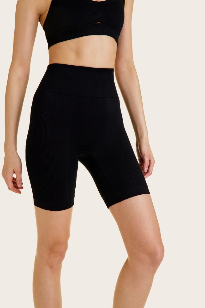 ALALA Barre Short Extended in Black Cover