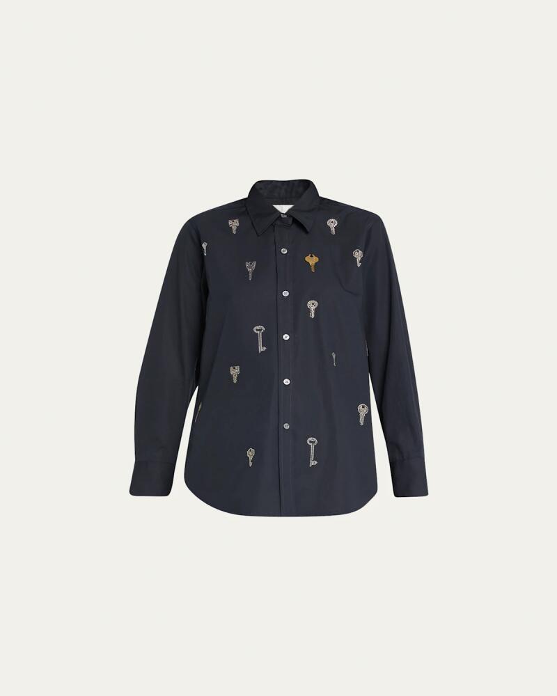 Libertine Key Party Embellished New Classic Shirt Cover