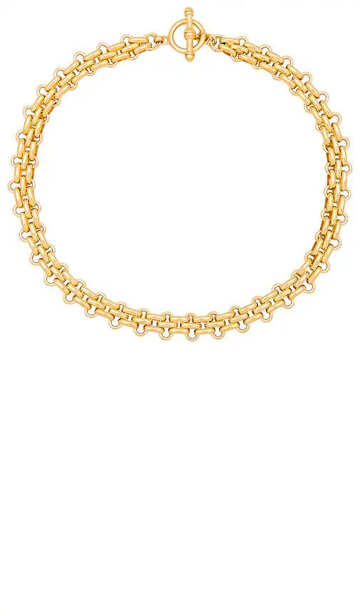 Brinker + Eliza End Game Choker in Metallic Gold Cover