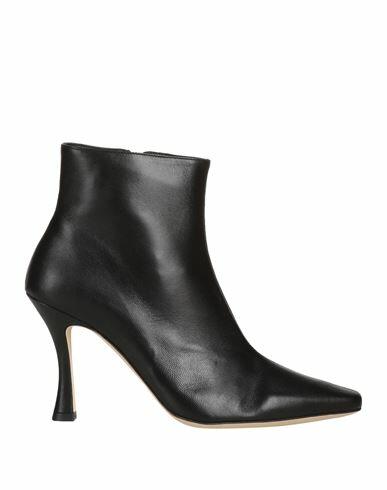 Staud Woman Ankle boots Black Lambskin Cover