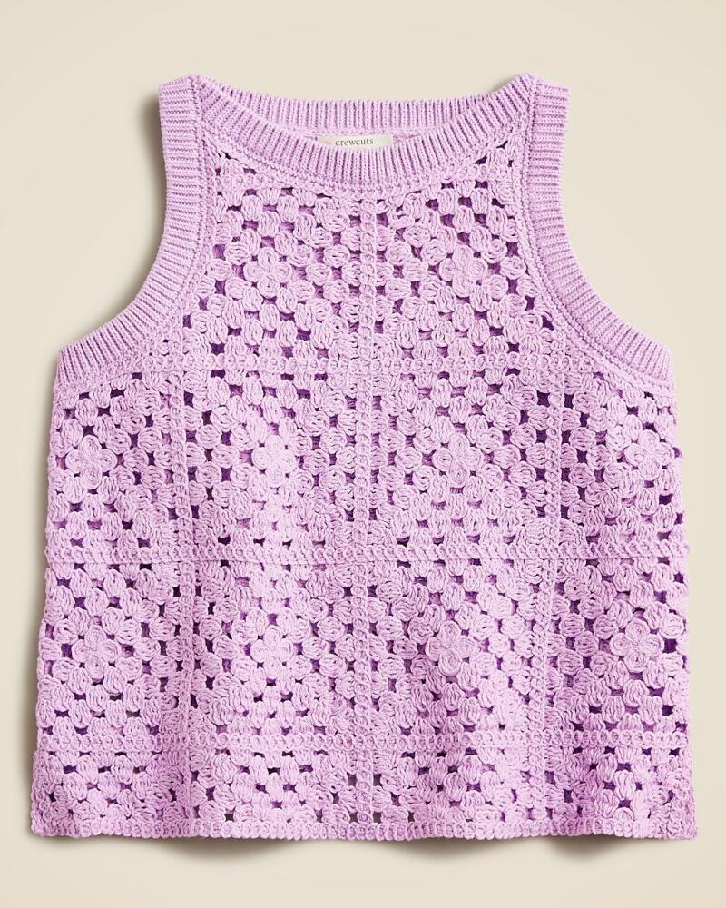 J.Crew Girls' lace-crochet tank top Cover