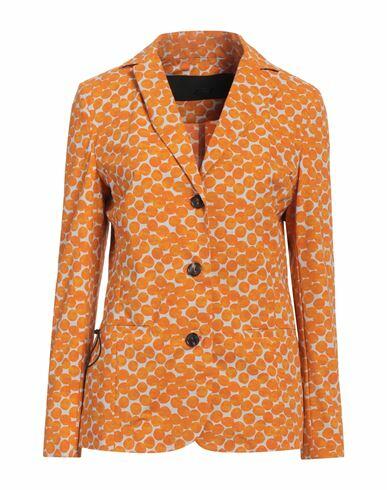 Rrd Woman Blazer Orange Polyamide, Elastane Cover