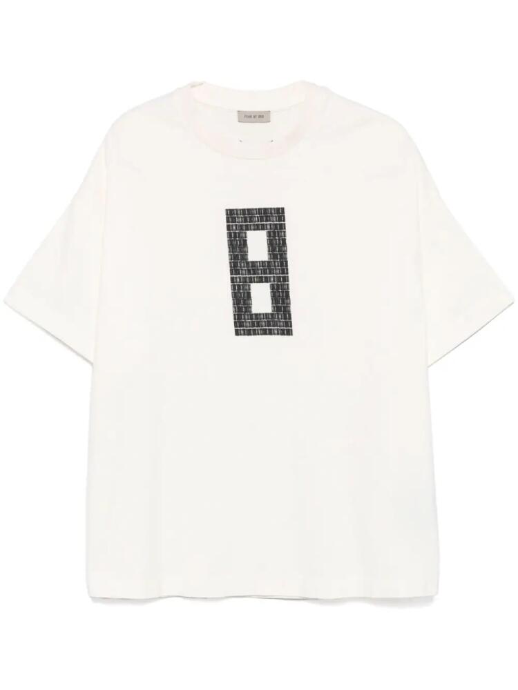 Fear Of God number-print T-shirt - White Cover