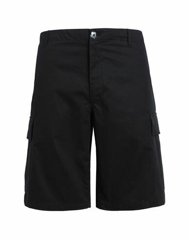 Kenzo Man Shorts & Bermuda Shorts Black Cotton Cover