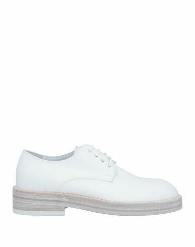 Ann Demeulemeester Woman Lace-up shoes White Textile fibers Cover