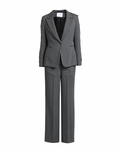 Soallure Woman Suit Grey Viscose, Polyester, Elastane Cover