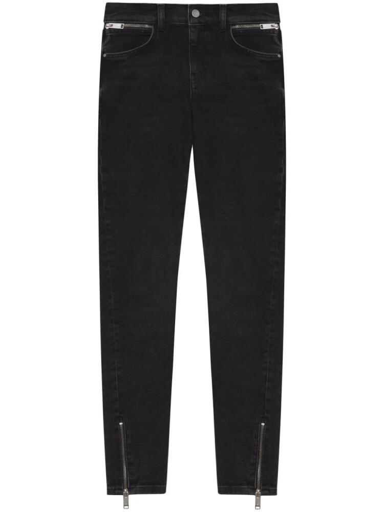 ANINE BING Jax skinny-cut jeans - Black Cover