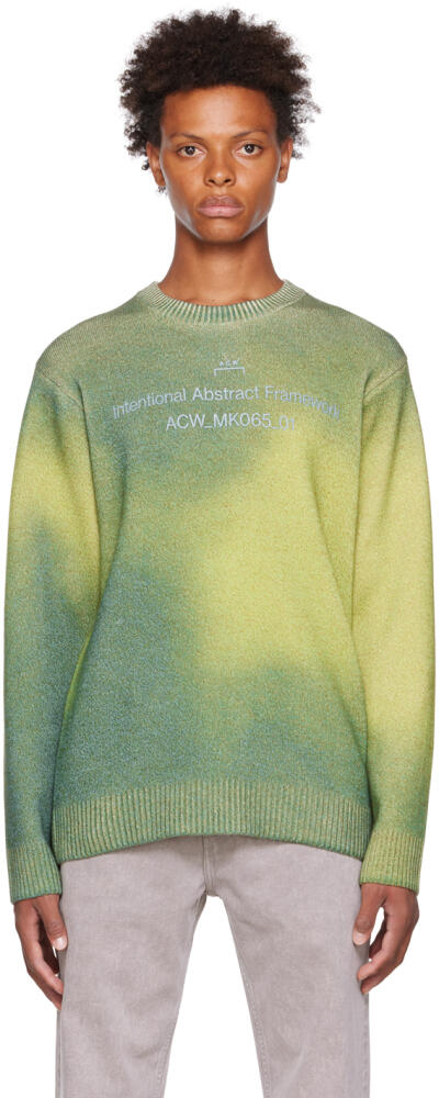 A-COLD-WALL* Khaki Gradient Sweater Cover