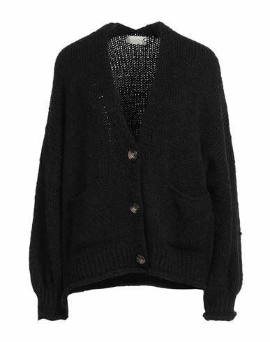 Haveone Woman Cardigan Black Acrylic, Polyester, Wool, Viscose, Alpaca wool Cover