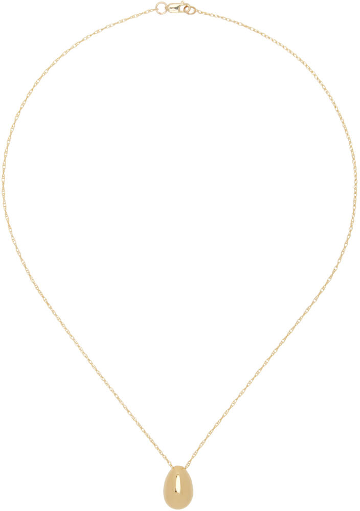 Sophie Buhai Gold Tiny Egg Pendant Necklace Cover