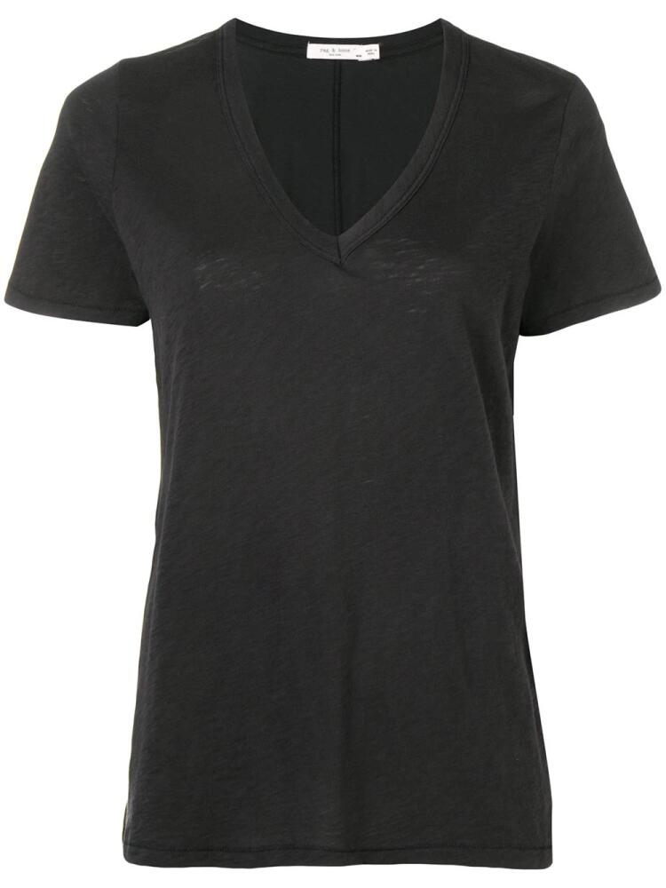 rag & bone V-neck T-shirt - Black Cover