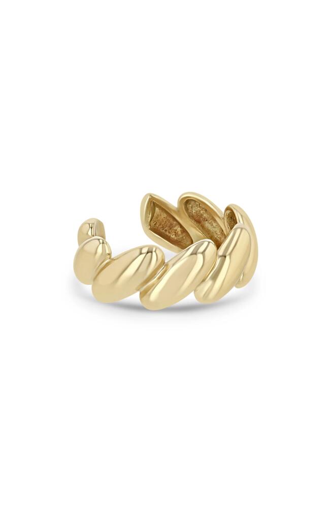 Zoë Chicco San Marco Single Ear Cuff in 14K Yellow Gold Cover