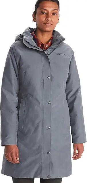 Marmot Chelsea Coat (Steel Onyx) Women's Jacket Cover