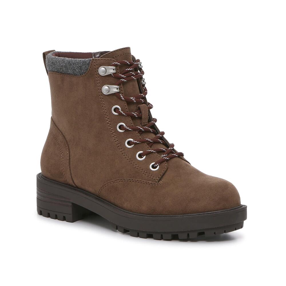 Kelly & Katie Tarwin Combat Boot | Women's | Brown Cover