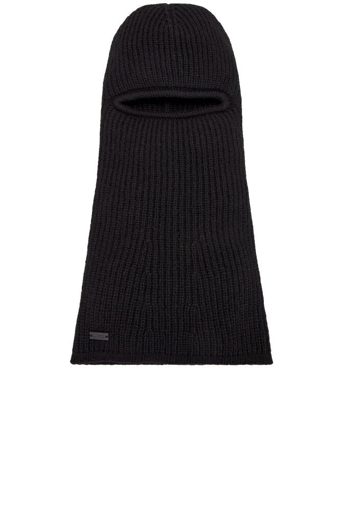 Saint Laurent Balaclava in Black Cover